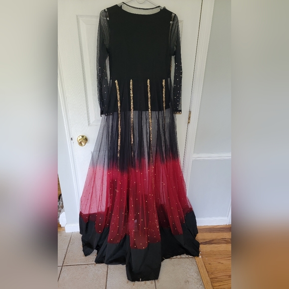 NEW indian pakistani designer dress zartash couture size M-L - Picture 3 of 14